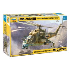 Zvezda 1/48 MI-24V/Vp Soviet attck Helicopter