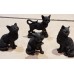 D-stage Lucky Black Cat 9cm