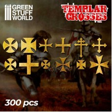 Green Stuff World 300 Templar Symbols