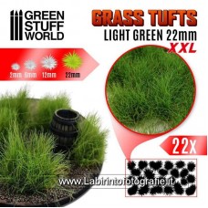 Green Stuff World Grass TUFTS XXL - 22mm self-adhesive - Light Green