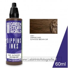 Green Stuff World Dipping ink 60 ml - Elfwood Brown Dip