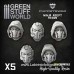 Green Stuff World PuppetsWar X Ninja Heads S503