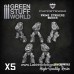 Green Stuff World Puppets War Prime Strikers Bodies S350