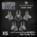 Green Stuff World PuppetsWar Anubis Heads S275