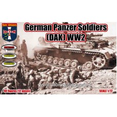 Orion 1/72 German Panzer Soldiers DAK WW2