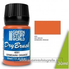 Green Stuff World Dry Brush Dry Grimdark Orange 30ml