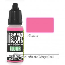 Green Stuff World Fluor 17ml 1705 Fluorescent Rose