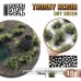 Green Stuff World Thorny Scrub - 14mm self-adhesive - Dry Green 48x