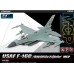 Academy 1/72 Usaf F-16c Multirole Fighter Plastic Model Kit