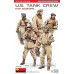 Miniart 1/35 35399 U.S. Tank Crew NW Europe Plastic Model Kit