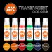 AK Interactive - AK11758 - 3rd Generation Acrylics - Transparent Colors