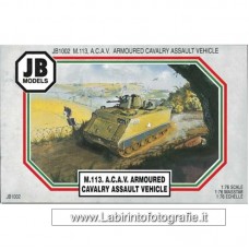 JB Models 1/76 M.113 A.C.A.V. Armored Cavalry Assault Vehicle Plastic Model Kit