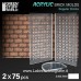 Green Stuff World Acrylic Brick Molds 1/35 Regular Bricks Pack x 2