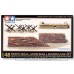 Tamiya 32508 1/48 Brick Walls Sand Bag Barricade Set