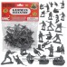 Bmc Toys 1/35 WWII 67310 German Infantry Soldiers 14 Poses 32 Pieces