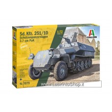 Italeri 7079 Sd. Kfz. 251/10 Schutzenpanzerwagen 3.7 cm PaK 1/72