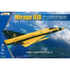 Kinetic 1/48 Mirage III0 Royal Australian Air Force Ardu Plastic Model Kit