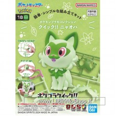 Pokemon Plastic Model Collection Quick!! 18 Sprigatito Plastic Model Kit