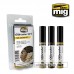 Ammo Mig Oilbrushes Set Mig-7511 Soil Colors Set