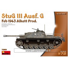 Miniart - 72101 - 1/72 Stug III Ausf. G Feb 1943 Alkett Prod. Plastic Model Kits