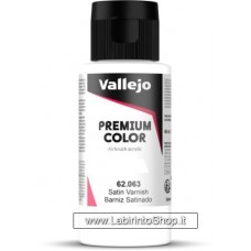 Vallejo Premium Airbrush Color 60ml 62.063 Satin Varnish