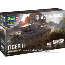 Revell 1/72 03503 World of Tanks Tiger II Plastic Model Kit