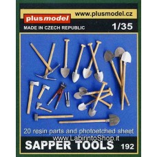 Plus Model 1/35 192 - Sapper Tools