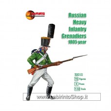 Mars 32010 - Russian Heavy Infantry Grenadiers - 16 Figures 1/32
