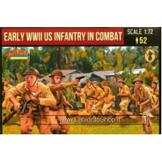 Strelets 1/72 M159 Early WWII US Infantry in Combat