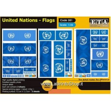 ETA Diorama - 381 - Modern - 1/35 - United Nations Flags