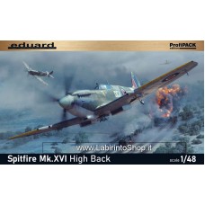 Eduard Profipack 8286 1/48 Spitfire Mk.XVI High Back Plastic Model Kit