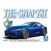 Aoshima The Snap Kit 1/32 Toyota GR Supra Deep Blue Metallic Plastic Model Kit