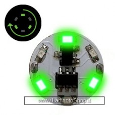 Wonder Way Led Module Magnetic Switch 3 Led Rotating Light Green