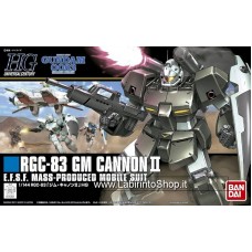 Bandai High Grade HG 1/144 Gundam RGC-83 Gm Cannon II Plastic Model Kits