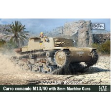 IBG Models 1/72 Carro Comando M13/40 With 8mm Machine Guns