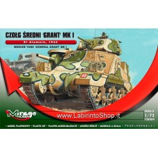 Mirage Hobby 1/72 General Grant Mk I Medium Tank El Alamein Plastic Model Kits