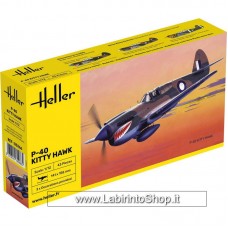 Heller 1/72 80266 P-40 Kitty Hawk Plastic Model Kit