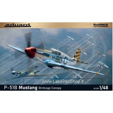 Eduard Profipack 1/48 P-51B Mustang Birdcage Canopy Plastic Model Kit