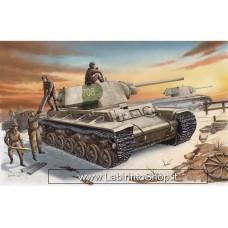 Trumpeter 00359 1/35 Russian Kv-1 Model 1942 Heavy Cast Turret Tank Plastic Model Kit