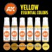 AK Interactive - AK11615 - Yellow Essential Colors 3rd Generation Acrylics