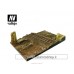 Vallejo Diorama Bases Sc104 Country Road Cross With Railway Section 1/35 31x21 cm Non Dipinto