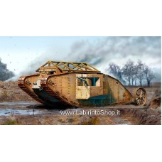 MasterBox 72001 1/72 Commemorating the 100th Anniversary of World War One (1914-1918) Somme Battle Period 1916 MKI Male British Tank