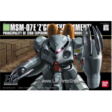 Bandai High Grade HG 1/144 MSM-07E Z'Gok Experiment Gundam Model Kits