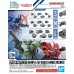 Bandai High Grade HG 1/144 Option Parts Set Gunpla 04 Build Hands Round Gundam Model Kits