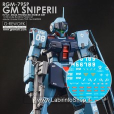 G-rework Decals for MG Gm Sniper II