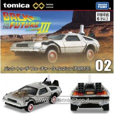 Takara Tomy Tomica Back to the Future III De Lorean