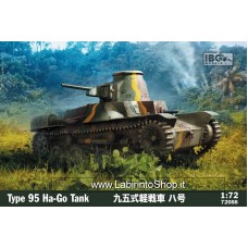 IBG Models 1/72 Type 95 Ha-go Tank Plastic Model Kit