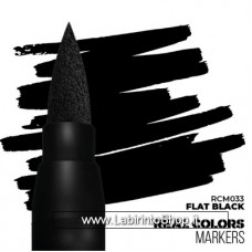 AK Interactive - Real Color Marker - RCM033 Flat Black