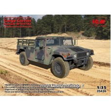 Icm 1/35 35436 Humvee M1097A2 Cargo Carrier Plastic Model Kits