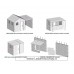 AK Interactive - AK35019 Concrete Blocks Kit 1/35 Plastic Model Kit